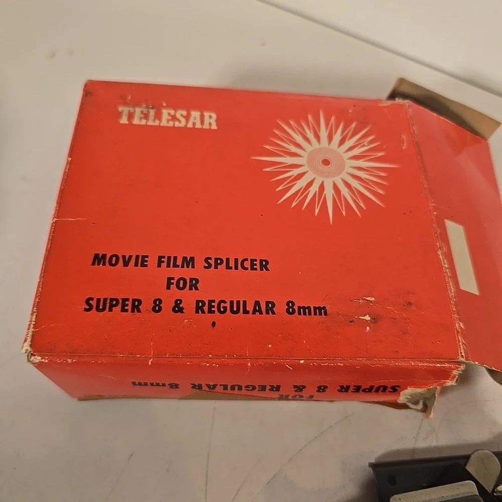 Vintage Telesar Japan‎ Movie Film Cutter Splicer In Box VGC